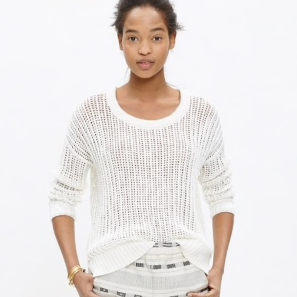 Madewell | Sweaters | Madewell Grid 